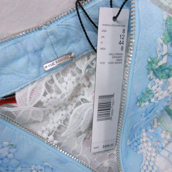 HP🎉 Elie Tahari Kalli Dress 8 NWT - Picture 3 of 4